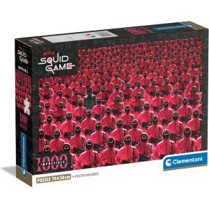 PUZZLE 1000 PZ IMPOSSIBLE SQUID GAME COMPACT BOX