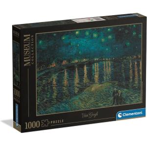 PUZZLE 1000 PZ HIGH QUALITY COLLECTION MUSEUM NOTTE STELLATA SUL RODANO
