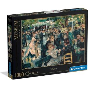PUZZLE 1000 PZ HIGH QUALITY COLLECTION MUSEUM - BAL DU MOULIN DE LA GALETTE DI RENOIR