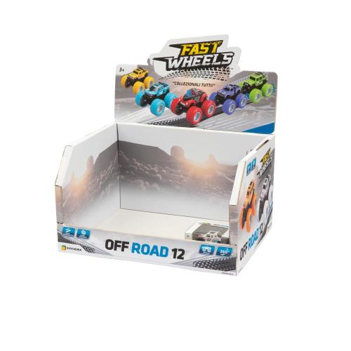 FAST WHEELS - FUORI STRADA ASSORTIMENTO DA 12