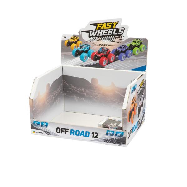 FAST WHEELS - FUORI STRADA ASSORTIMENTO DA 12