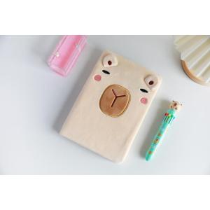NOTEBOOK PLUSH PELUCHE CAPYBARA