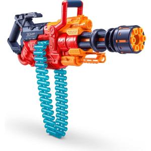 X-SHOT CRUSHER BLASTER MINIGUN MITRAGLIATRICE A CINTURA 48 DARDI