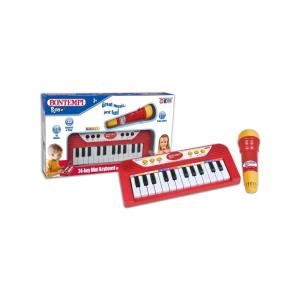 TASTIERA GIOCATTOLO CON MICROFONO