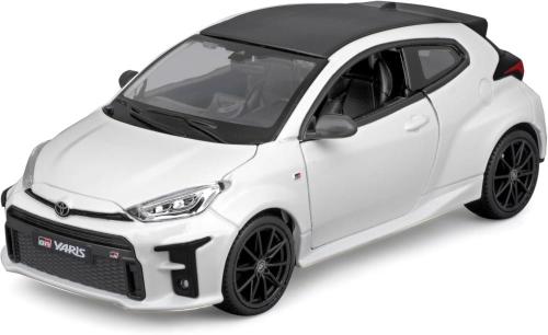 AUTO TOYOTA YARIS GR 2021 BIANCA IN SCALA 1:24