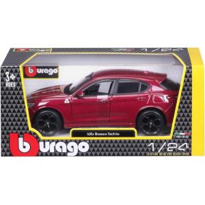 AUTO ALFA ROMEO STELVIO ROSSA IN SCALA 1:24