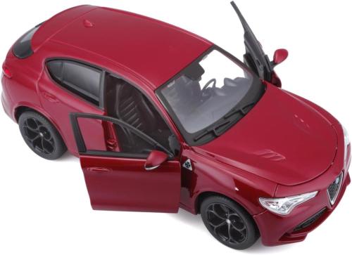 AUTO ALFA ROMEO STELVIO ROSSA IN SCALA 1:24 18-01270