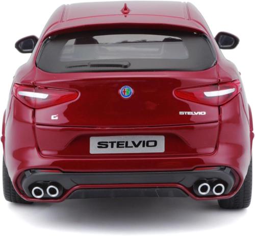 AUTO ALFA ROMEO STELVIO ROSSA IN SCALA 1:24 18-01270