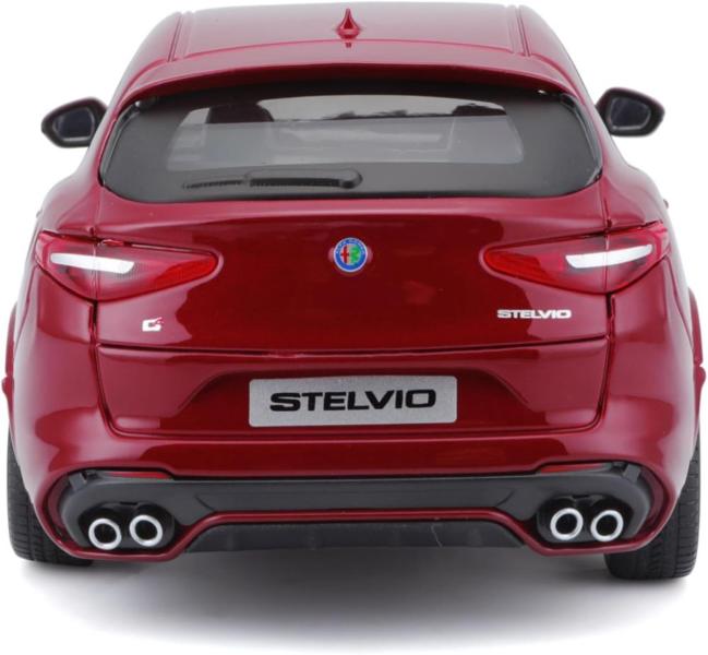 AUTO ALFA ROMEO STELVIO ROSSA IN SCALA 1:24 18-01270