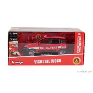 AUTO FIAT PANDA VIGILI DEL FUOCO IN SCALA 1:24