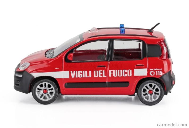 AUTO FIAT PANDA VIGILI DEL FUOCO IN SCALA 1:24