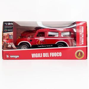 AUTO LAND ROVER SERIE II VIGILI DEL FUOCO IN SCALA 1:24