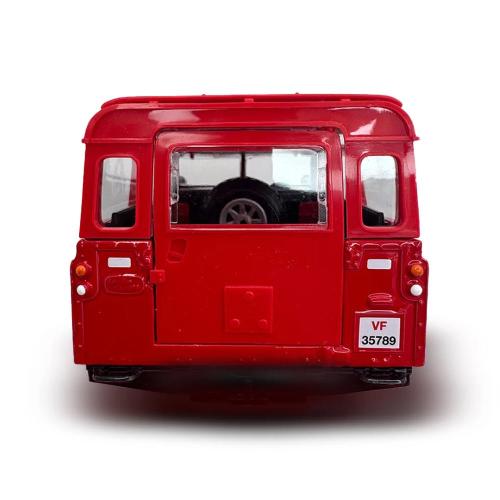 AUTO LAND ROVER SERIE II VIGILI DEL FUOCO IN SCALA 1:24