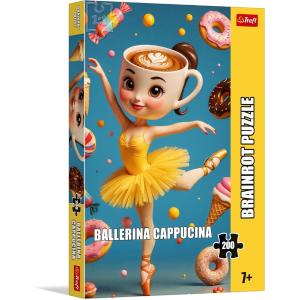 PUZZLE 200 PEZZI BRAINROT - BALLERINA CAPPUCCINA