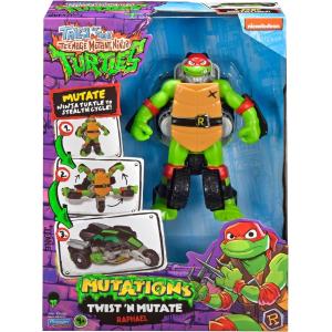 TARTARUGHE NINJA TMNT PLAYSET RAFFAELLO MOTO A 3 RUOTE