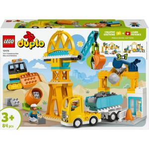 LEGO DUPLO TOWN CANTIERE E VEICOLI 3 IN 1