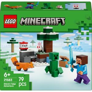 LEGO MINECRAFT AVVENTURA DI STEVE NELLA TAIGA