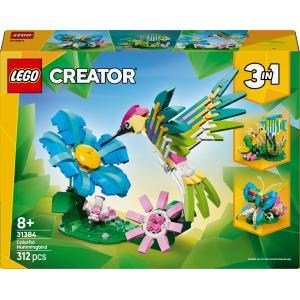 LEGO CREATOR 3 IN 1 ANIMALI SELVATICI: COLIBRÌ VARIOPINTO