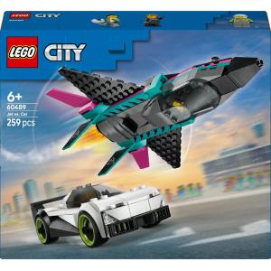 LEGO CITY GREAT VEHICLES JET CONTRO AUTO SPORTIVA