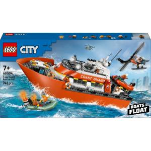 LEGO CITY EXPLORATION MOTOSCAFO DI SOCCORSO ED ELICOTTERO DELLA GUARDIA COSTIERA