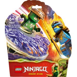 LEGO NINJAGO NYA CONTRO SPINNER MOSTRO DELLA MUTAZIONE