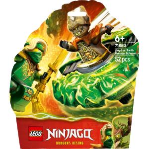 LEGO NINJAGO LLOYD CONTRO SPINNER MOSTRO DELLA TERRA