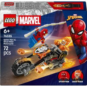 LEGO SUPER HEROES MARVEL SPIDER-MAN VS GHOST RIDER IN MOTOCICLETTA