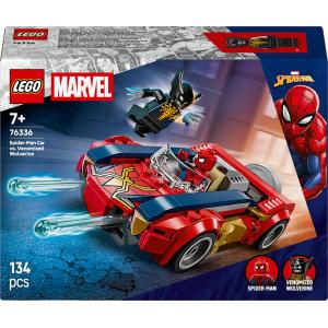 LEGO SUPER HEROES MARVEL AUTO DI SPIDER-MAN VS VENOMIZED WOLVERINE