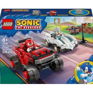 LEGO SONIC AUTO DI SILVER VS MONSTER TRUCK DI KNUCKLES
