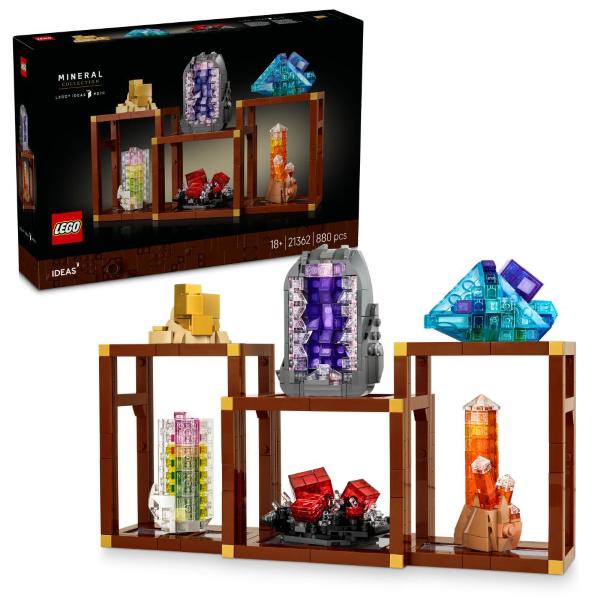 LEGO IDEAS - COLLEZIONE DI MINERALI