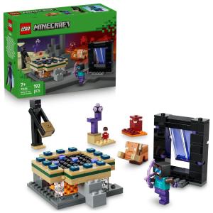 LEGO MINECRAFT VIAGGIO NEL PORTALE DEL NETHER E DELL’END
