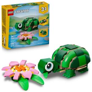 LEGO CREATOR 3 IN 1 TARTARUGA CON FIORE DI NINFEA