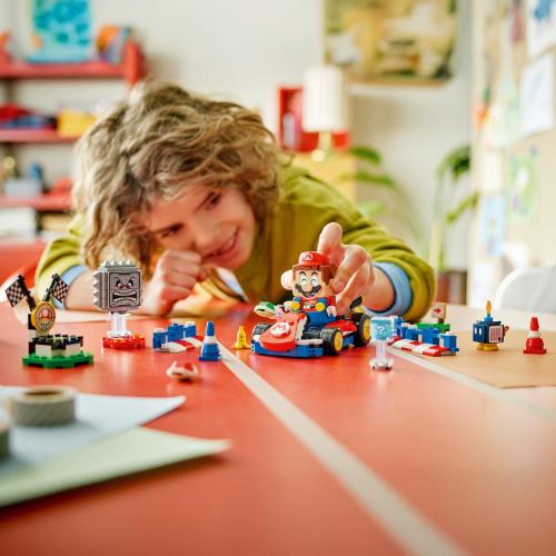 LEGO SUPER MARIO - MARIO KART - LEGO MARIO INTERATTIVO E KART STANDARD