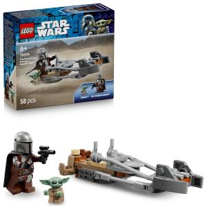 LEGO STAR WARS SPEEDER BIKE DEL MANDALORIANO E DI GROGU