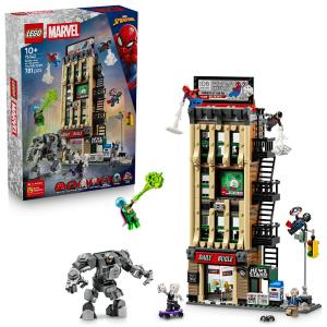 LEGO SUPER HEROES MARVEL SPIDEA-MAN VS MYSTERIO AL DAILY BUGLE