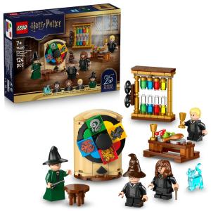 LEGO HARRY POTTER CASTELLO DI HOGWARTS CERIMONIA DEL CAPPELLO PARLANTE