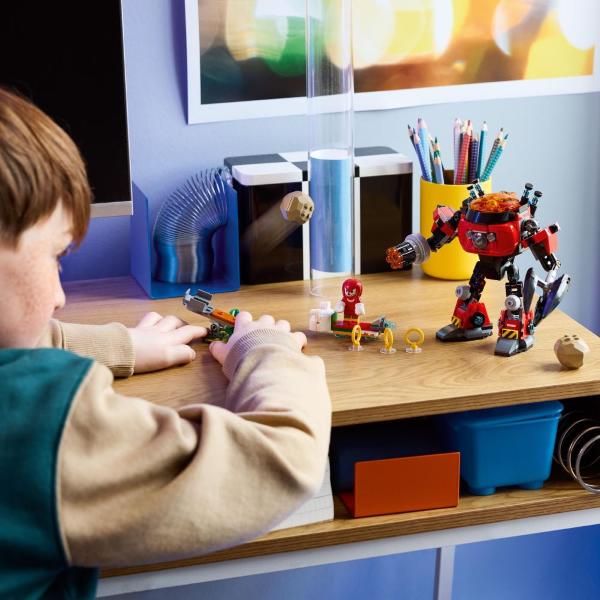 LEGO SONIC - KNUCKLES VS. IL MECH EGG CRUSHER DEL DR. EGGMAN