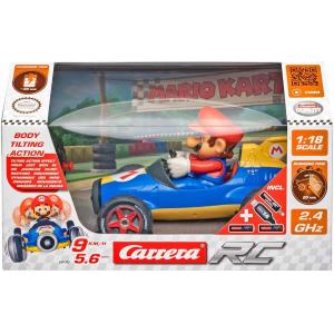 AUTO RC RADIOCOMANDATA MARIO KART MACH 8 2,4 GHZ IN SCALA 1:18