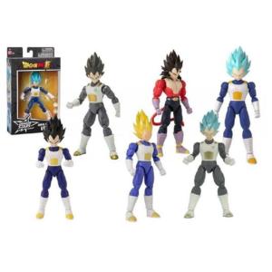 DRAGON BALL SUPER PERSONAGGI ARTICOLATI DRAGON STARS VEGETA ASS.TI 17CM
