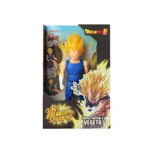 DRAGON BALL SUPER LIMIT BREAKER SPARKING PERSONAGGIO ARTICOLATO VEGETA SUPER SAIYAN 30 CM CON LUCI E SUONI