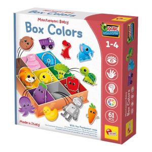 MONTESSORI BABY BACHECA EDUCATIVA COLOR BOX