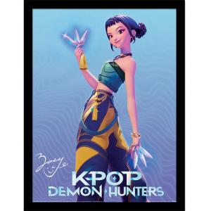 QUADRO KPOP DEMON HUNTERS COLLECTOR PRINT ZOEY