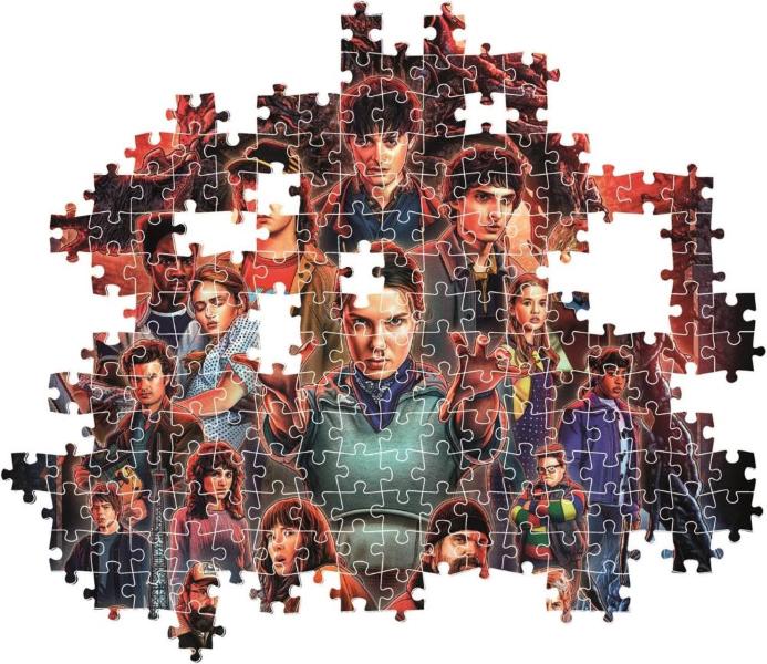 PUZZLE 1000 PZ STRANGER THINGS STAGIONE 5 CON POSTER INCLUSO - 70X50 CM