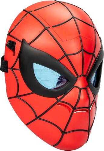 MASCHERA ELETTRONICA DI SPIDERMAN OCCHI LUMINOSI