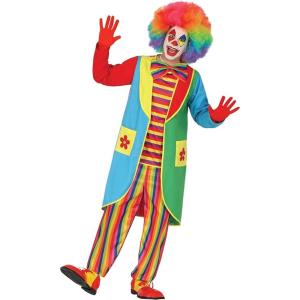 COSTUME FLOWY THE CLOWN PAGLIACCIO TAGLIA 48-50 M