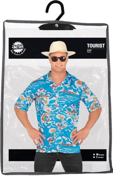 CAMICIA DA TURISTA ADULTO UOMO TAGLIA 52-54