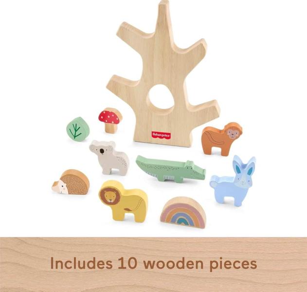 WOODEN  ALBERO IMPILABILE DI EQUILIBRIO IN LEGNO