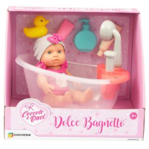 COCCOLE E BACI - BEBÈ BAGNETTO CON VASCA FUNZIONANTE
