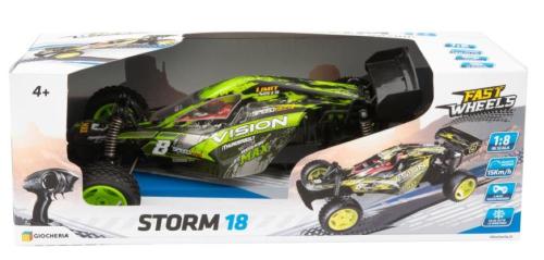 FAST WHEELS - AUTO STORM RADIOCOMANDATA IN SCALA 1:8