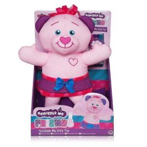 SCRIBBLE ME FRIENDS ORSETTO DA COLORARE 40 CM ORSO TATU ROSA